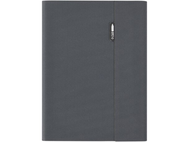 Organizador Liberto con soporte móvil y papel reciclado FSC Gris detalle 2