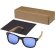 Gafas de sol polarizadas con cristal de espejo de PET reciclado/madera en caja de regalo Hiru Madera detalle 7