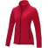 Chaqueta polar mujer Zelus con microforro 140 g/m² Rojo