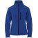 Chaqueta softshell mujer Antártida Roly con cremallera invertida Azul real