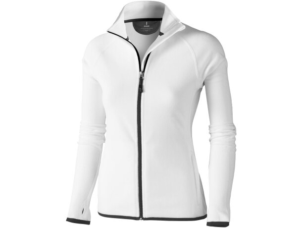 Chaqueta Brossard mujer softshell cremallera con forro polar Negro intenso detalle 60