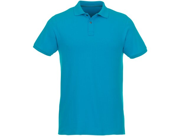 Polo de manga corta personalizado algodón 220 g/m2 Elevate Nxt Beryl Azul nxt detalle 4