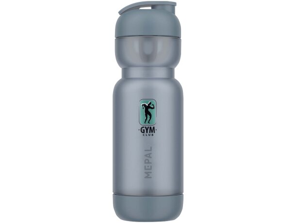 Bidón deportivo Mepal Shaker 800 ml con mezclador integrado Azul detalle 1