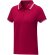 Polo de manga corta con ribete para mujer Amarago Rojo