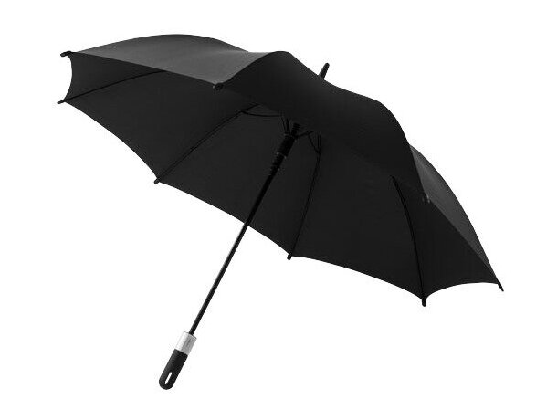 Paraguas automático de 27" personalizado negro intenso Paraguas automático de 27" personalizado negro intenso