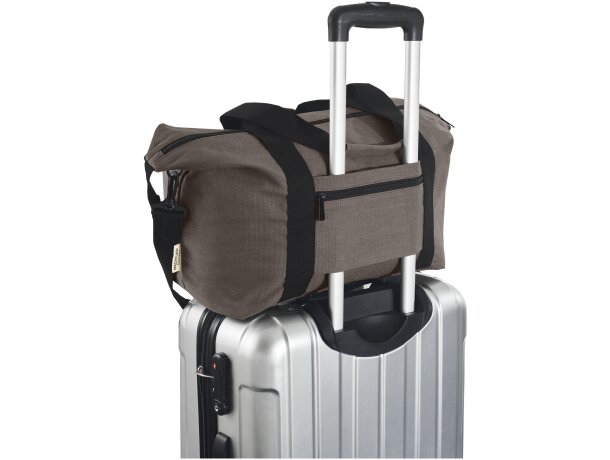 Bolsa deportiva Joey lona reciclada GRS 25 litros Gris detalle 26