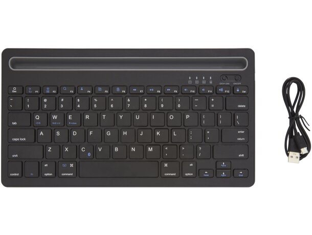 Teclado multidispositivo con soporte Hybrid barato