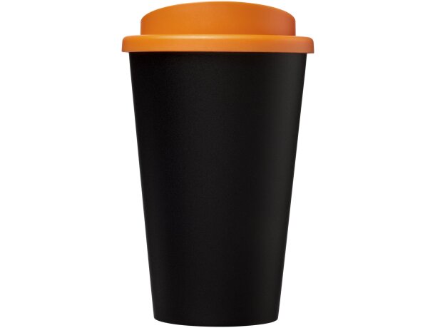 Vaso térmico Americano 350 ml con aislamiento de doble pared Negro intenso/naranja detalle 14