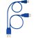 Cable de carga reversible 3 en 1 Ario Azul real detalle 8