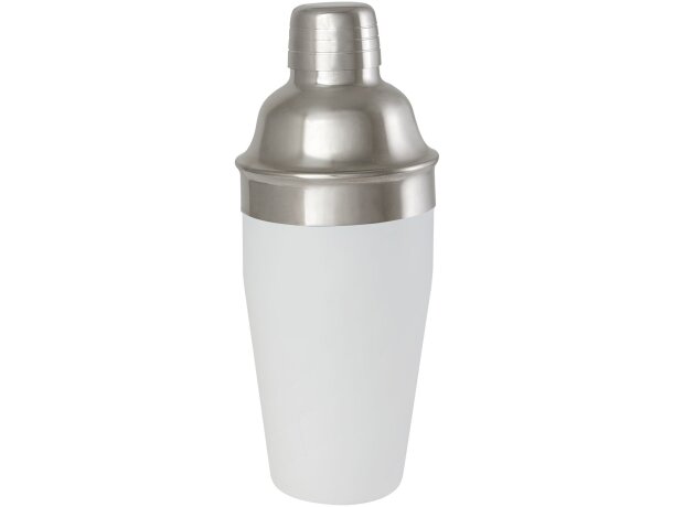 Coctelera acero inoxidable reciclado Gaudie con jigger Blanco detalle 8