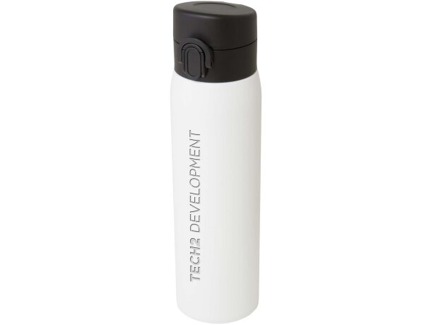 Termo Sika 450ml con aislamiento térmico de acero reciclado Blanco detalle 1