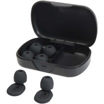Tapones oídos Hush con estuche reciclado negro