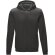 Sudadera con capucha y cremallera Ruby para hombre sostenible Gris tormenta detalle 22