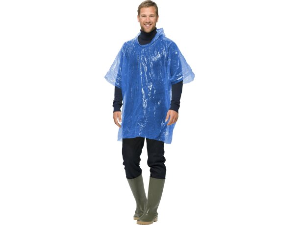 Llavero con poncho impermeable barata