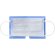 Neceser plegable para mascarillas Madden Azul transparente detalle 54