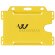 Porta credenciales plástico Vega Amarillo detalle 12