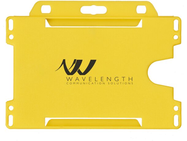 Porta credencial original de formato horizontal pp Amarillo detalle 11