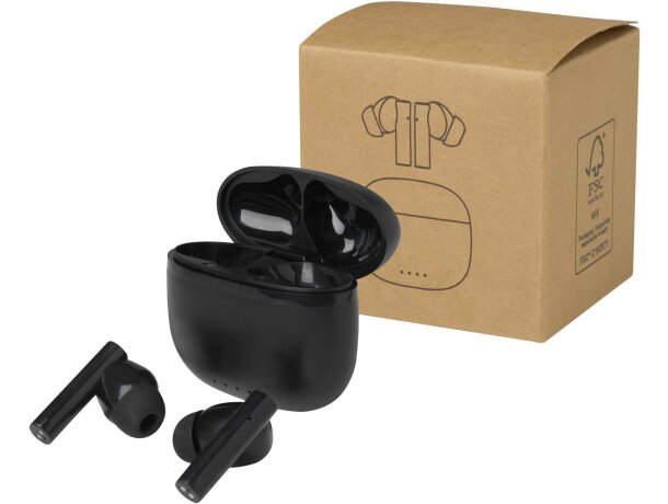 Auriculares True Wireless Alterf con Bluetooth 6.0 reciclados Blanco detalle 14