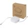 Cable retráctil reciclado 5 en 1 Gloas con carga rápida 100W Blanco