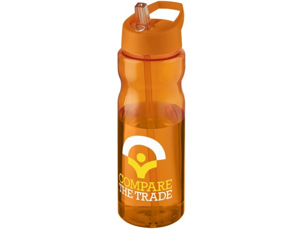 H2O Active® Base Bidón deportivo con tapa con boquilla de 650 ml Naranja/naranja detalle 93