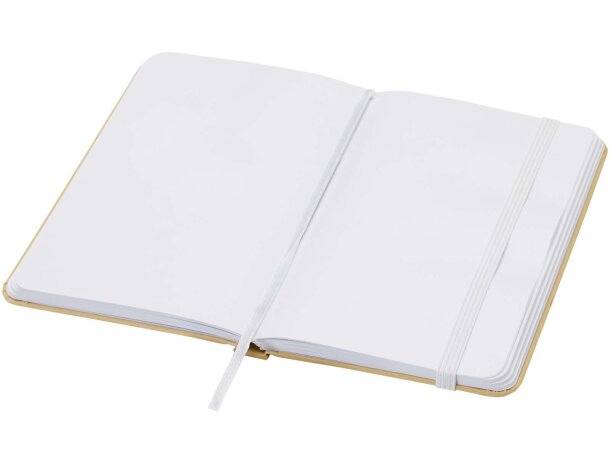 Libreta tapa dura A6 Reed con papel certificado FSC Blanco detalle 24