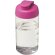 H2O Active® Bop Bidón deportivo con Tapa Flip de 500 ml Transparente/rosa