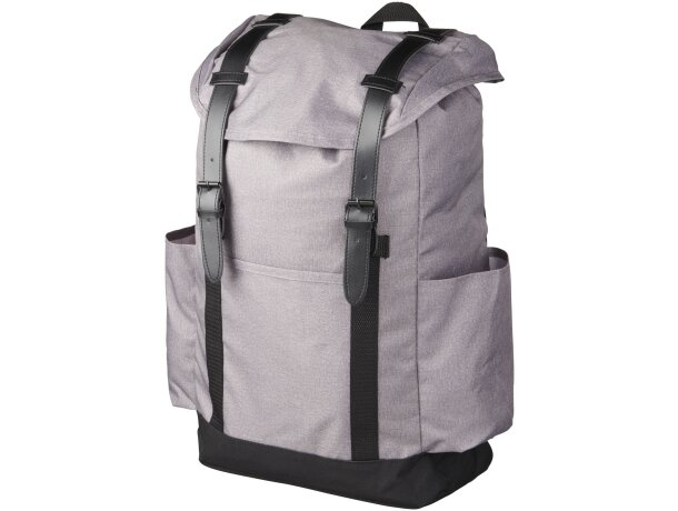 Mochila para portátil de 16 20L Thomas Gris mezcla/negro intenso detalle 5