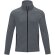 Chaqueta polar para hombre Zelus con cremallera reversible Gris tormenta detalle 32