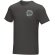 Camiseta orgánica manga corta hombre Azurite Gris tormenta detalle 17