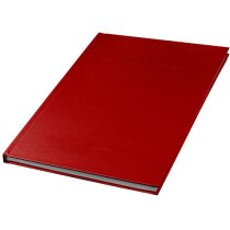 Cuaderno A5 con hojas rayadas blancas rojo Cuaderno A5 con hojas rayadas blancas rojo
