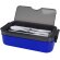 Fiambrera Snappy 1000 ml con cubiertos integrados en tapa Azul detalle 11