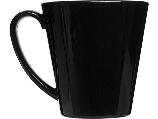 Taza plástico San suprema 350 ml personalizable corporativa Negro intenso detalle 3