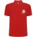Polo manga corta hombre Pegaso Premium Roly punto piqué Rojo detalle 27