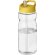 H2O Active® Base Bidón deportivo con tapa con boquilla de 650 ml Transparente/amarillo