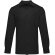 Camisa unisex de pana Alum con bordado y algodón BCI Negro intenso detalle 2