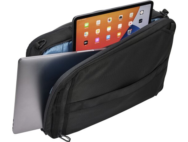 Mochila convertible Thule Accent 17L poliéster reciclado Negro intenso detalle 3