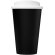 Vaso térmico Americano 350 ml con aislamiento de doble pared Negro intenso/blanco detalle 6
