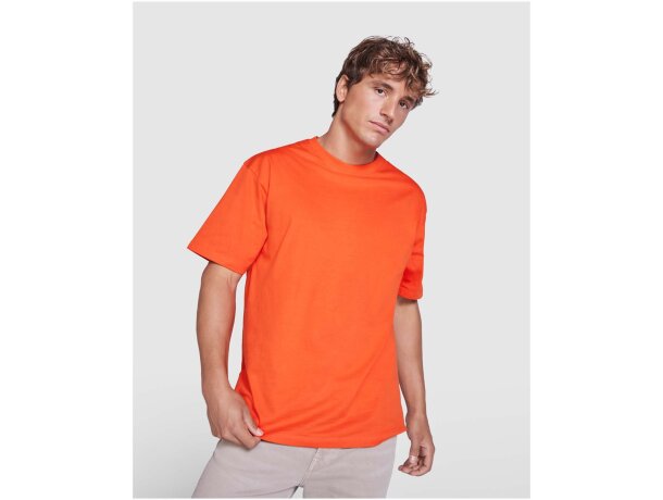 Camiseta holgada manga corta unisex Bull de Roly en algodón Negro intenso detalle 21