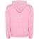Sudadera con capucha infantil Urban Roly bicolor personalizable Rosa claro/gris jaspeado detalle 11