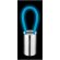 Linterna de 6 LED con correa reflectante Vela Azul real detalle 3