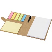 Libreta Swift con notas adhesivas y bolígrafo