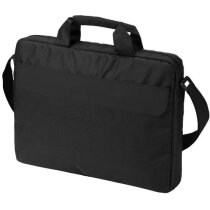 Maletín para ordenador con colores combinados personalizado negro intenso Maletín para ordenador con colores combinados personalizado negro intenso