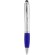 Bolígrafo puntero en varios colores plateado/azul