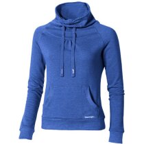 Sudadera de mujer entallada azul medio Sudadera de mujer entallada azul medio