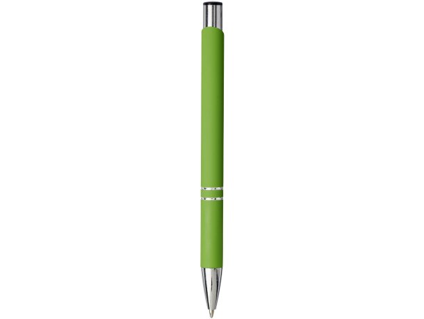 Bolígrafo con empuñadura de tacto suave Moneta personalizado