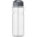 H2O Active® Base Bidón deportivo con tapa con boquilla de 650 ml Transparente/gris tormenta detalle 3