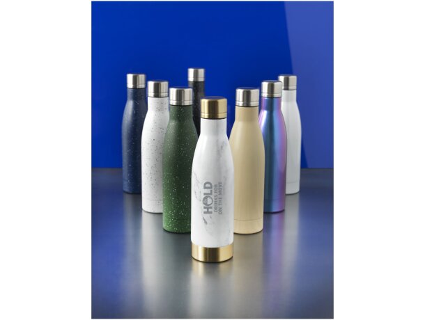 Botellas térmica acabado moteado de acero inoxidable 500ml Vasa Verde detalle 16