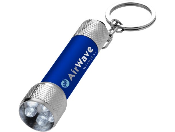 Llavero con linterna 5 led personalizado