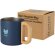 Taza acero inoxidable reciclado Bjorn con asa de madera Azul oscuro detalle 7