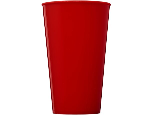 Vaso de plástico de 375 ml Arena Rojo detalle 36